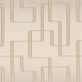 Jacquard géométrique Lusio sable Casamance