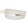Galon serpentine 17 mm beige