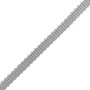 Galon serpentine 17 mm gris