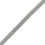 Galon serpentine 17 mm gris