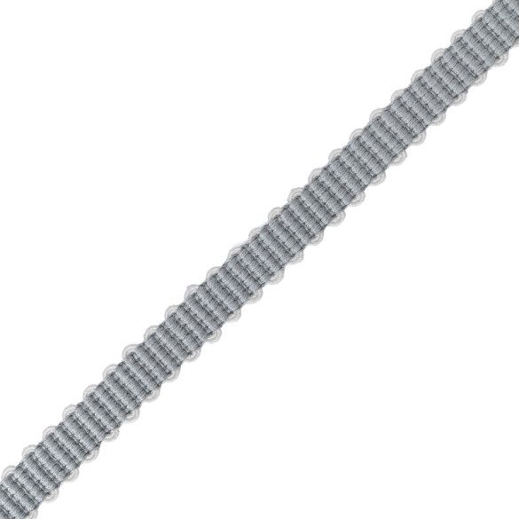 Galon serpentine 17 mm bleu gris