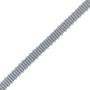 Galon serpentine 17 mm bleu gris