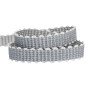 Galon serpentine 17 mm bleu gris