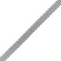 Galon serpentine 17 mm bleu gris