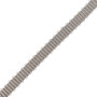 Galon serpentine 17 mm taupe