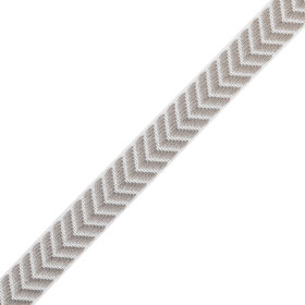 Galon chevron 20 mm taupe