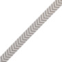 Galon chevron 20 mm taupe
