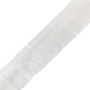 Frange effilé 8 cm blanc