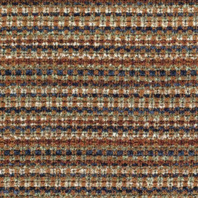 Tissu bouclette Dolomites terre de sienne celadon Casamance