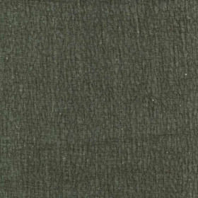 Tissu chenille Rodeo vert sapin Casamance