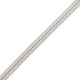 Double corde tressé 10 mm beige