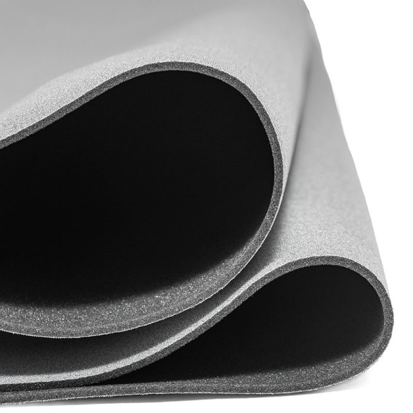 Mousse thermocollante gris 6mm 150cm