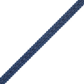 Galon marquise 12 mm bleu