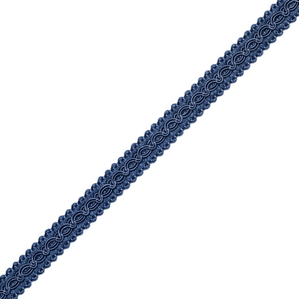 Galon marquise 12 mm bleu