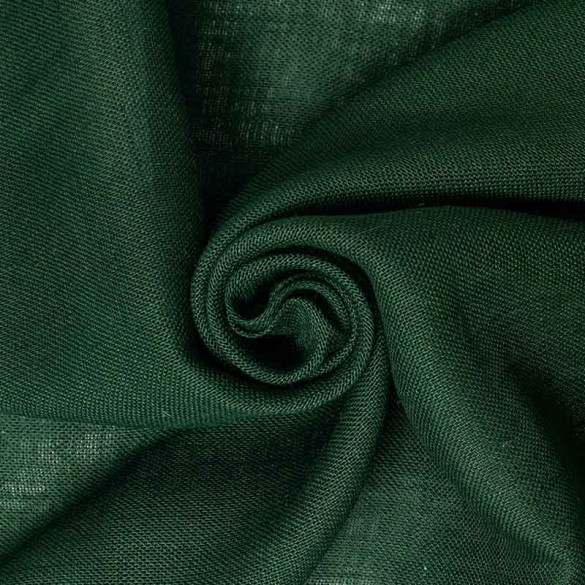 Toile de jute vert foncé au mètre - 330 gr/m² - 140 cm