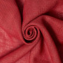 Toile de jute rouge au mètre - 330 gr/m² - 140 cm
