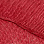 Toile de jute rouge 330 gr/m² 140 cm - 25m