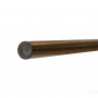 Kit tringle à rideau laiton vieilli Ø20 mm X 250 cm