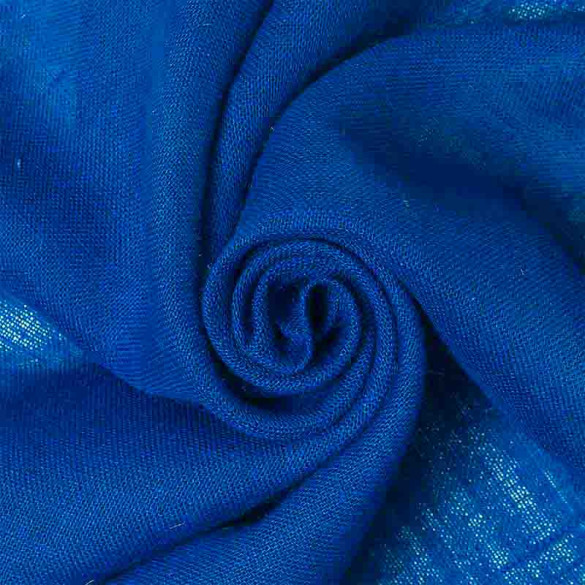 Toile de jute bleu au mètre - 330 gr/m² - 140 cm