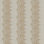 Tissu brodé Winter Blossom ambre Jab