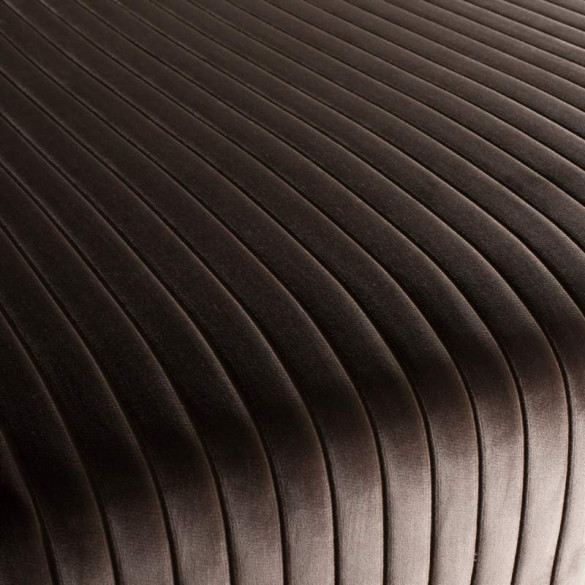 Velours côtelé Queen Velvet brun taupe Jab