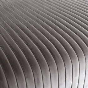Velours côtelé Queen Velvet gris nacré Jab