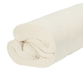 Toile blanche tapissier 160 gr/m², les 50m