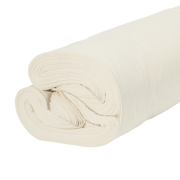 Toile blanche tapissier 160 gr/m², les 50m