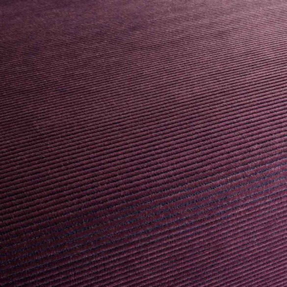 Velours cotelé à rayures Silas prune Jab