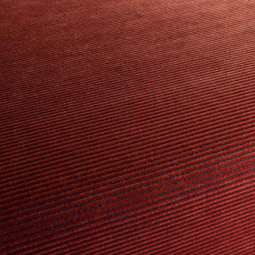 Velours cotelé à rayures Silas tuilé orangé Jab