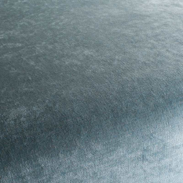 Tissu chenille Jasper vert de gris Jab