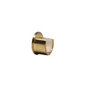2 supports naissance Ø20 mm Décor Laiton Mat