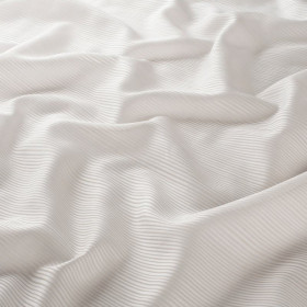 Voile tissé à rayures Pin ivoire Jab 310 cm