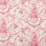Toile de jouy rose crème Ludivine Thevenon