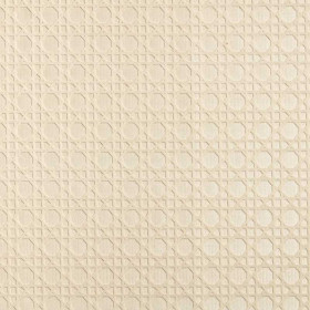 Tissu extérieur Cannage velours blanc cassé écru Thevenon