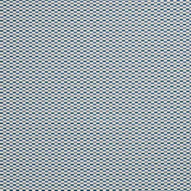 Jacquard Dominos bleu Thevenon