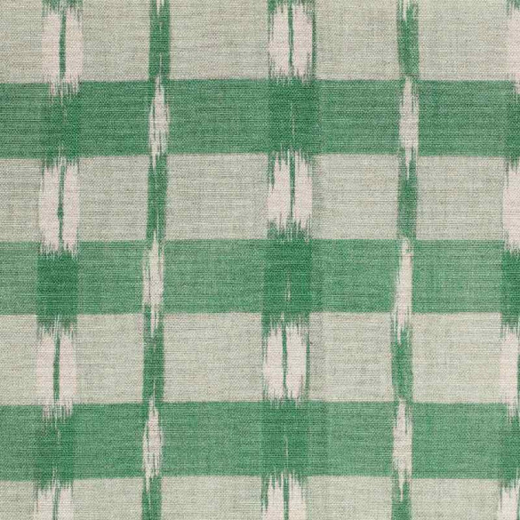Tissu extérieur French Ikat thyme Thevenon