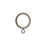 10 anneaux crochets pour rideaux Ø30x38 mm avec bague silencieuse bronze forgé