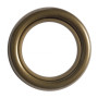 Anneau rideau Ø41x55 mm avec bague silencieuse laiton vieilli