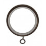 8 anneaux rideaux Ø46x58 mm avec bague silencieuse/crochet antic bronze