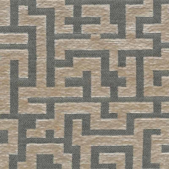Velours géométrique Meta beige Froca