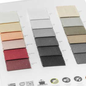 Nuancier tissu Sotexpro collection Sadyna Crocfeu