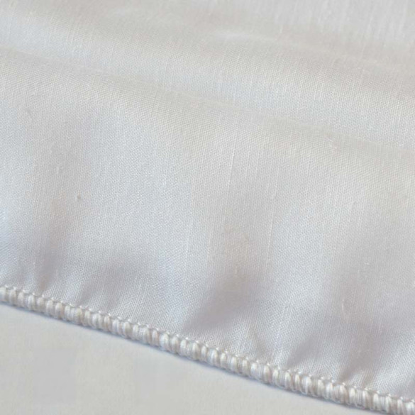 Voilage plombé Léto blanc Didier Dassonville 300 cm