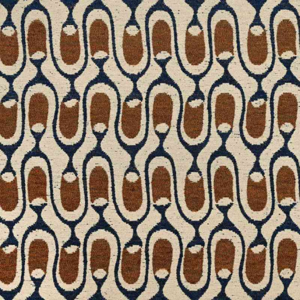 Jacquard texturé Honu tabacco Casal