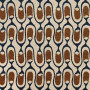 Jacquard texturé Honu tabacco Casal