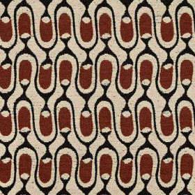 Jacquard texturé Honu mattone Casal