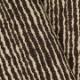 Jacquard rayé Tane cacao Casal