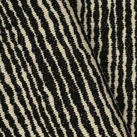 Jacquard rayé Tane lava Casal