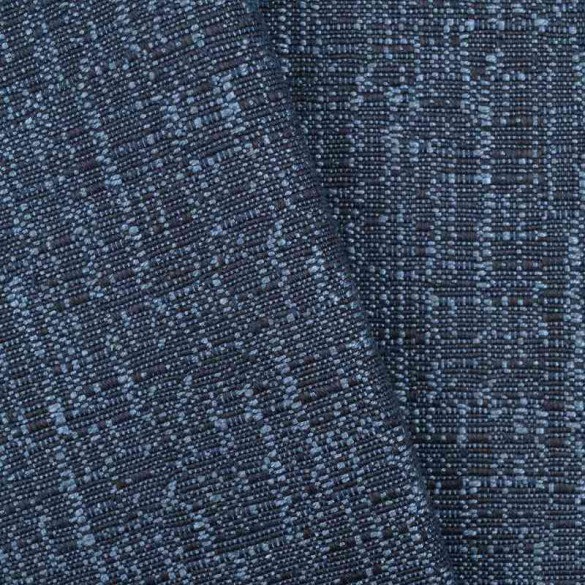 Jacquard faux-uni Hula blu oltremare Casal