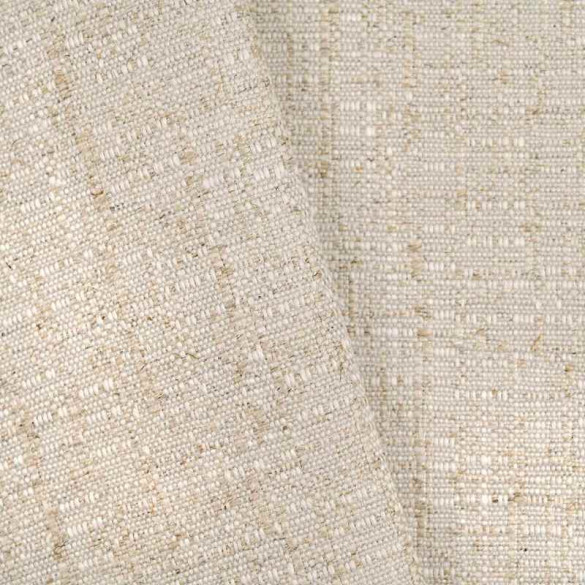 Jacquard faux-uni Hula naturale Casal